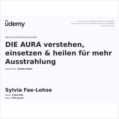Kursbeschreibung über das Verständnis und die Anwendung der Aura für mehr Ausstrahlung.
